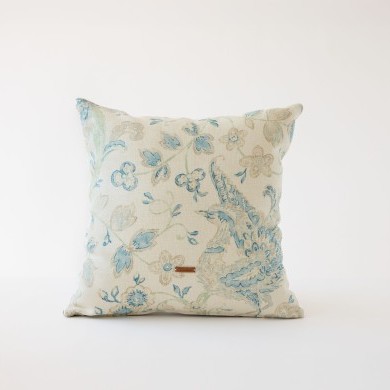 Funda de Cojín Jodhpur Azul claro 45x45 de Lino